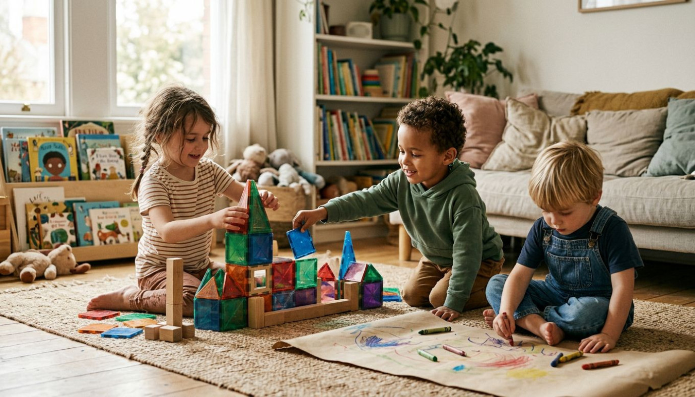 Éveiller la créativité des enfants par le jeu sans écran